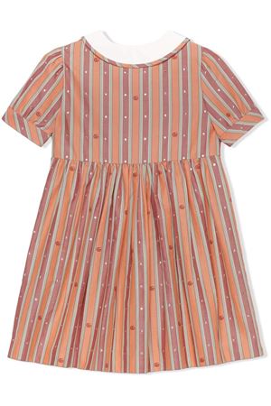 Orange cotton dress GUCCI KIDS | 717287ZALJC6253